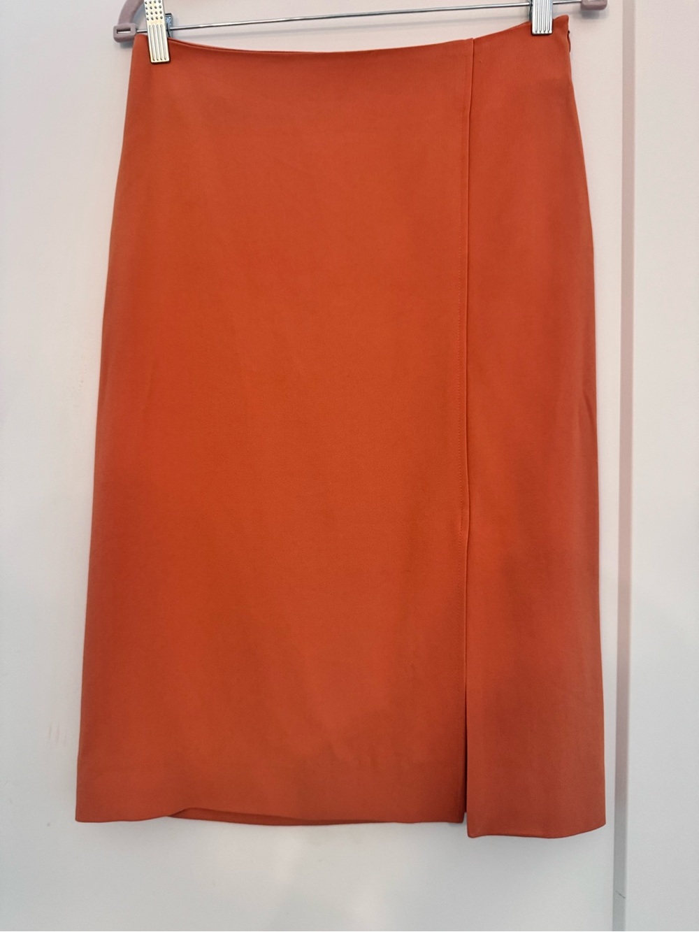 MM Lafleur Tangerine Pencil Skirt
